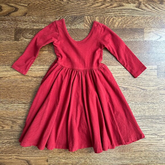 Size 5 Red Alice and Ames Fit and Flare Dress - Picture 1 of 4
